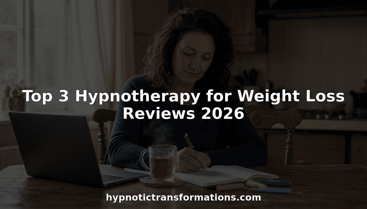 Top 3 Hypnotherapy for Weight Loss Reviews 2026